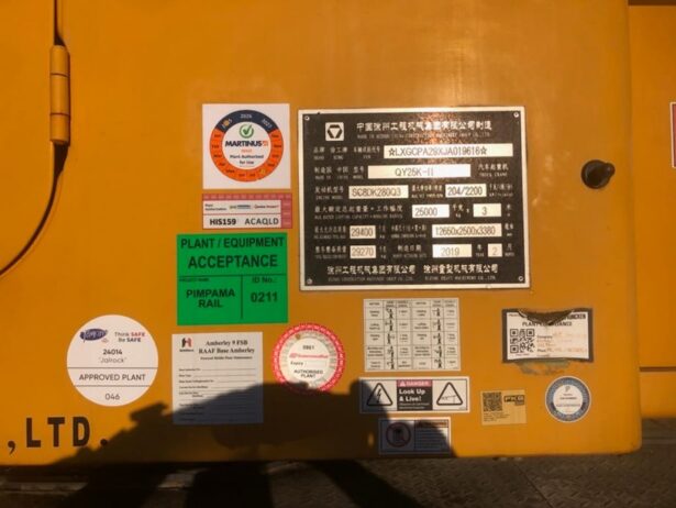 2019 XCMG QY25K-II TRUCK CRANE