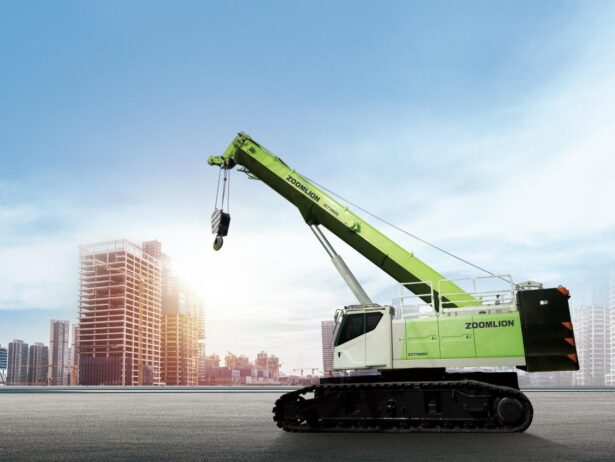 HYDRAULIC BOOM CRAWLER CRANE 100T ZCT1000V
